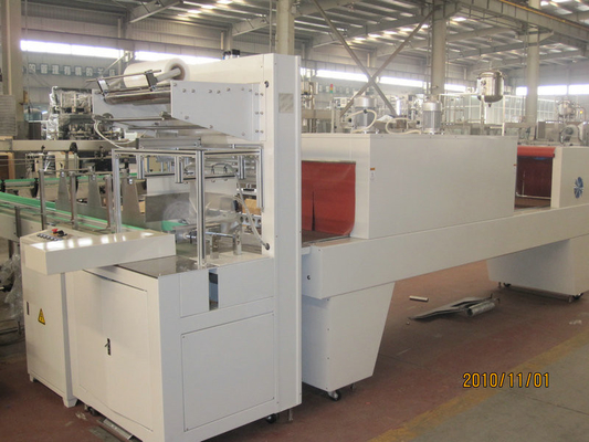 BS Full Auto Heat Shrink Packing Machine With Touch Screen Operating Panel