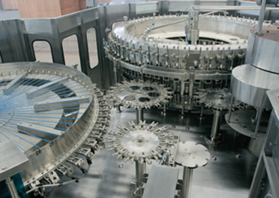 La macchina di rifornimento gassosa rotatoria automatica della bevanda, 20000BPH 80 si dirige
